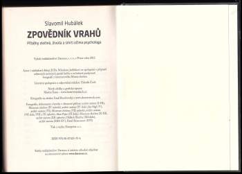 Slavomil Hubálek: Zpovědník vrahů