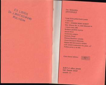 Jan Schneider: Zpovzdálí