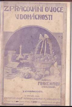František Manda: Zpracování ovoce v domácnosti