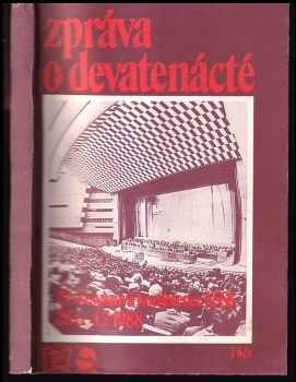 Zpráva o devatenácté