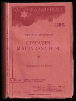 Zpráva o soudu a odsouzení M. J. Husi v Kostnici