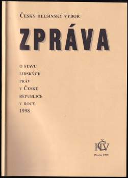 Zpráva o stavu lidských práv v České republice 1997