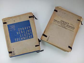 Zprávy veřejné služby technické roč. XIV. č. 9 - 24 + roč XV. sv. 1 č. 1, 6 - 12, sv. 2 č. 1 - 12