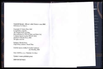 T. S Eliot: Zpustlá země