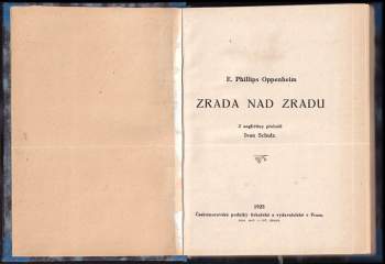 E. Phillips Oppenheim: Zrada nad zradu