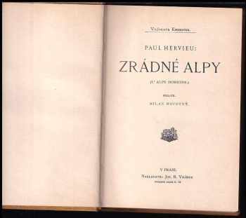 Paul Hervieu: Zrádné Alpy