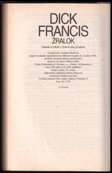 Dick Francis: Žralok