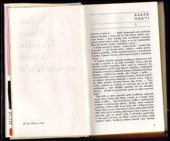 Jan Weiss: Zrcadlo, které se opožďuje