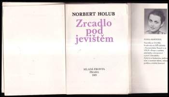 Norbert Holub: Zrcadlo pod jevištěm