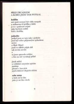 Norbert Holub: Zrcadlo pod jevištěm