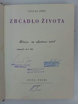 Václav Jírů: Zrcadlo života
