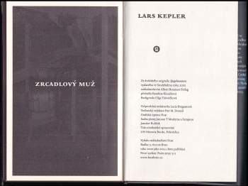 Lars Kepler: Zrcadlový muž
