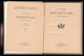 Josef Jahoda: Zrcadýlka
