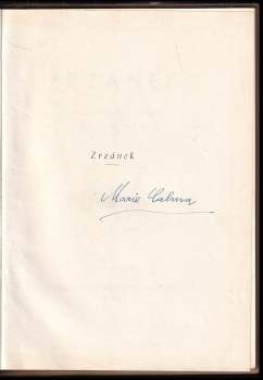 Marie Calma: Zrzánek