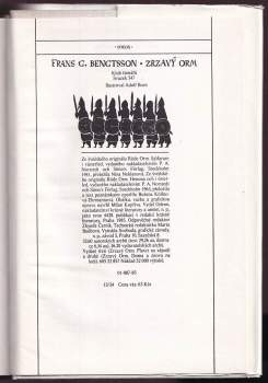 Frans Gunnar Bengtsson: Zrzavý Orm