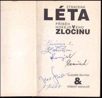 Vladimír Škutina: Ztracená léta