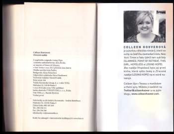 Colleen Hoover: Ztracená naděje