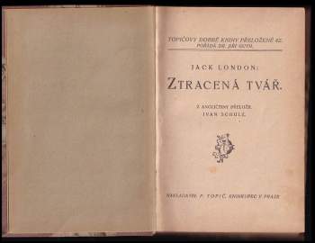 Jack London: Ztracená tvář