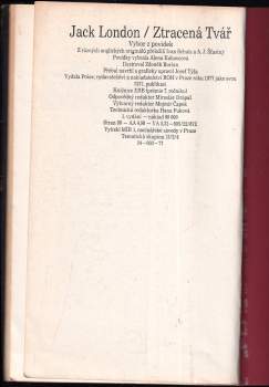 Jack London: Ztracená tvář
