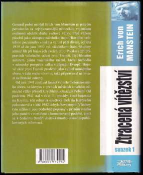 Erich von Manstein: Ztracená vítězství