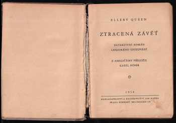 Ellery Queen: Ztracená závěť