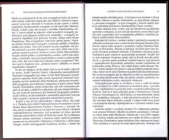 Bart D Ehrman: Ztracené evangelium Jidáše Iškariotského