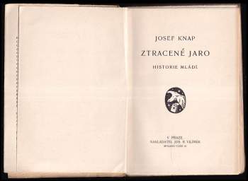 Josef Knap: Ztracené jaro