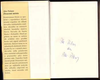 Alec Palmer: Ztracené město