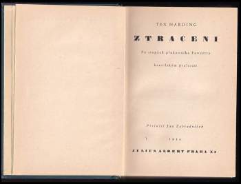 Tex Harding: Ztraceni