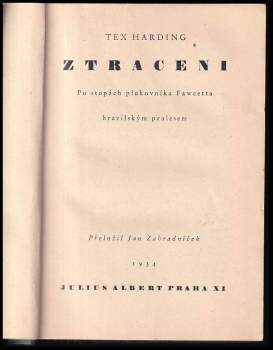 Tex Harding: Ztraceni