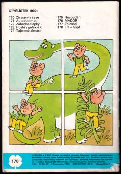 Ljuba Štíplová: Ztraceni v čase - Čtyřlístek 170