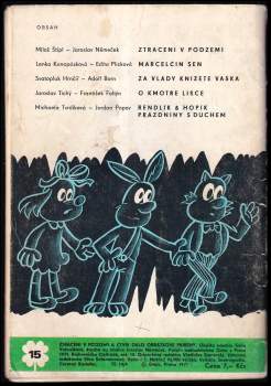 Jaroslav Němeček: Ztraceni v podzemí a čtyři další obrázkové příběhy- Čtyřlístek 15