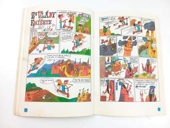 Jaroslav Němeček: Ztraceni v podzemí a čtyři další obrázkové příběhy- Čtyřlístek 15