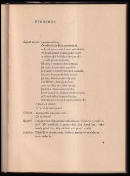 Kālidāsa: Ztracený prsten (Śakuntalá)