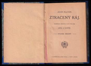 John Milton: Ztracený ráj