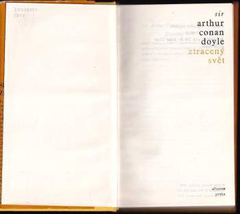 Arthur Conan Doyle: Ztracený svět