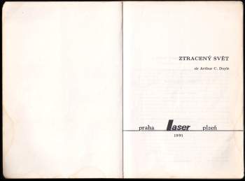 Arthur Conan Doyle: Ztracený svět