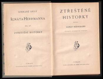 Ignát Herrmann: Ztřeštěné historky