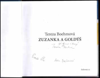 Tereza Boehmová: Zuzanka a Goldýš
