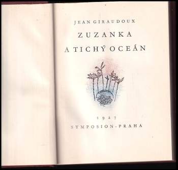 Jean Giraudoux: Zuzanka a Tichý oceán