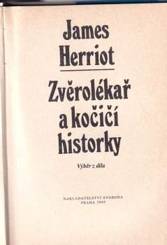 James Herriot: Zvěrolékař a kočičí historky