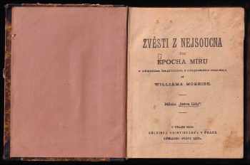 William Morris: Zvěsti z nejsoucna, čili, Epocha míru