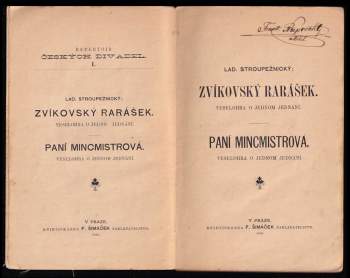 Ladislav Stroupežnický: Zvíkovský rarášek