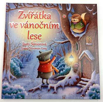 Zvířátka ve vánočním lese