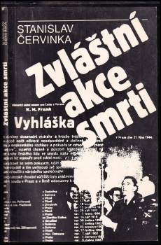 Stanislav Červinka: Zvláštní akce smrti