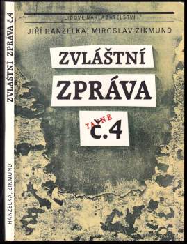 Zvláštní zpráva č. 4