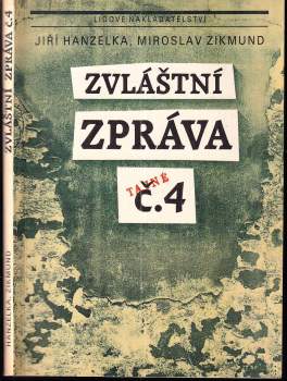 Zvláštní zpráva č. 4