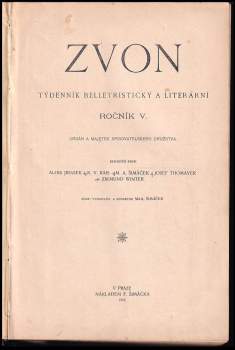 Zvon Ročník V.