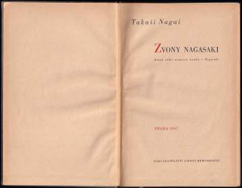 Takashi Nagai: Zvony Nagasaki