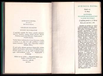 Charles Dickens: Zvony novoroční